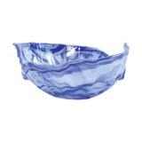 Onda Glass Cobalt Round Bowl