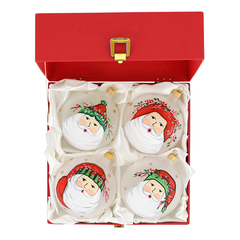 Old St. Nick Assorted Ornaments - Set Of 4