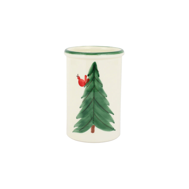 Old St. Nick Utensil Holder W/ Carrots