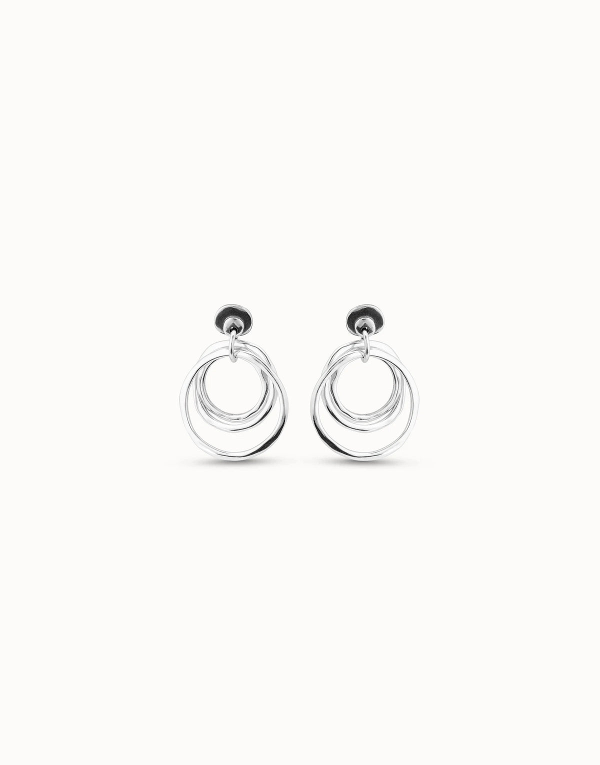 Earrings In Metal Clad With Sterling Silver