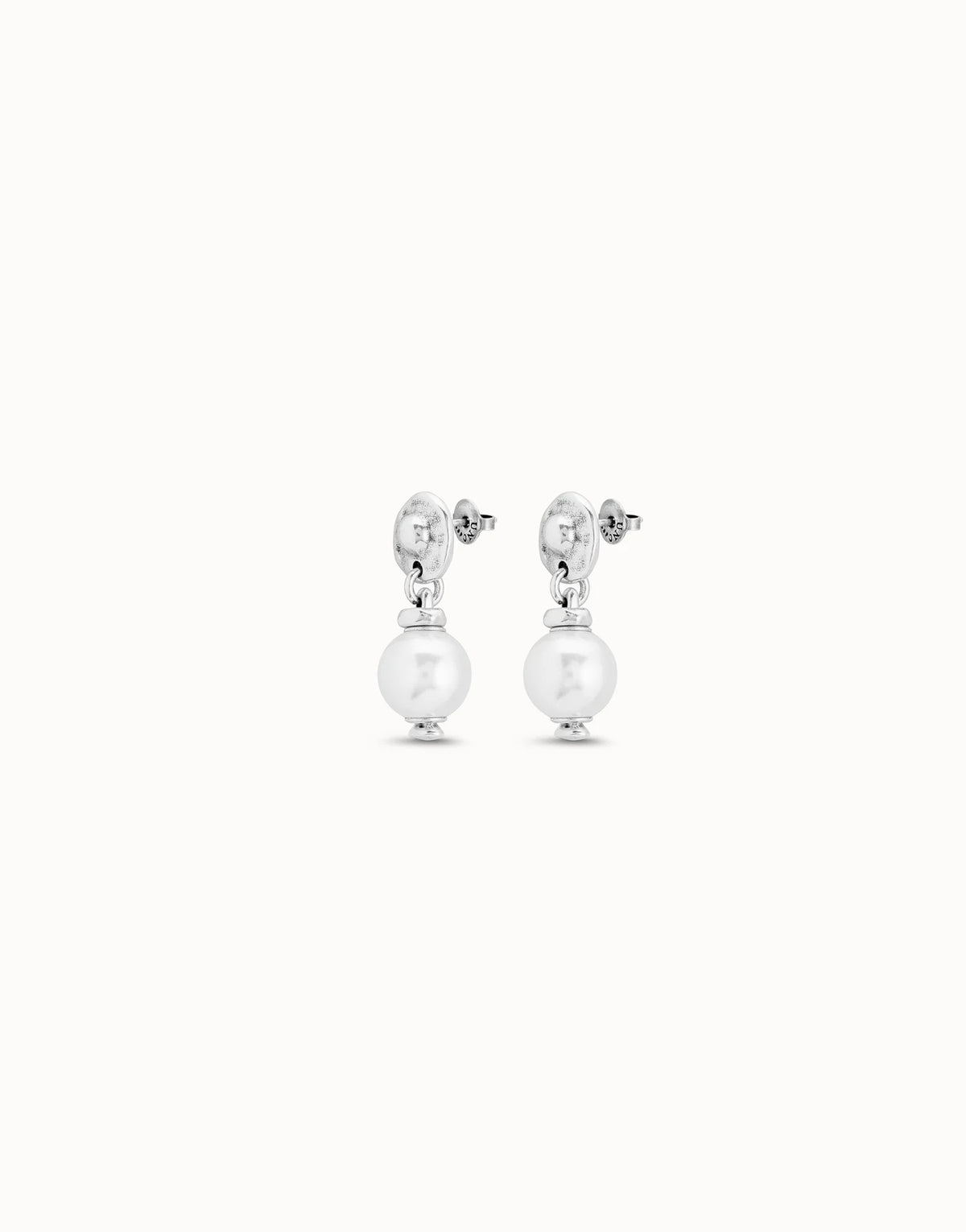 Long Earring White Pearl