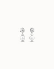 Long Earring White Pearl