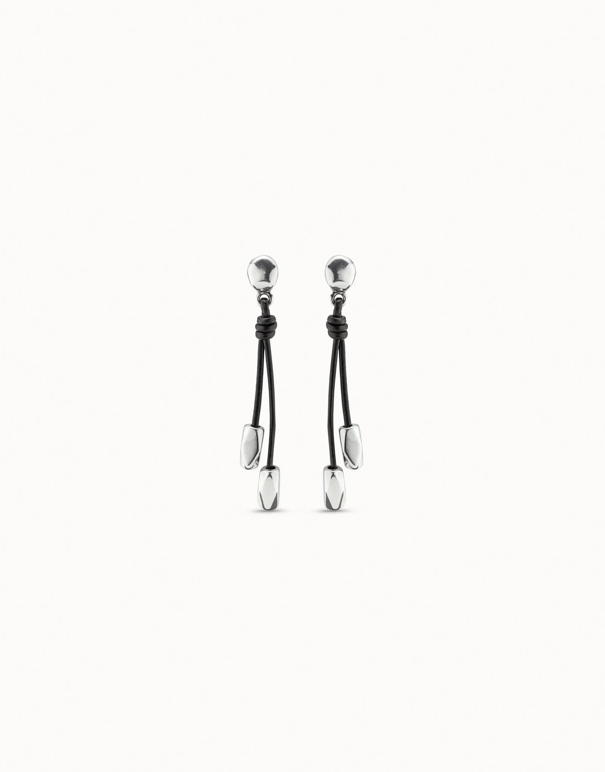Drop Leather Earrings