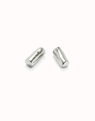 Earrings With Horizontal Tube Form