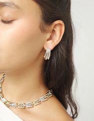 Sterling Silver Plated Earrings
