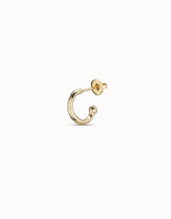 Single Hoop Earring - Gold