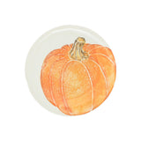 Pumpkins Salad Plate - Orange Medium Pumpkin