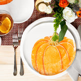 Pumpkins Salad Plate - Orange Medium Pumpkin