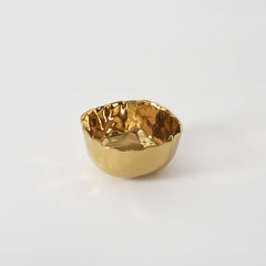Portofino Snack Bowl - Gold