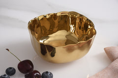Portofino Snack Bowl - Gold