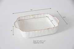 Portofino  11″ x 9″ Rectangular Baking Dish