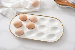 Portofino Oval Deiled Egg Tray