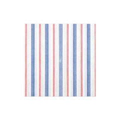 Papersoft Napkins Americana Stripe Dinner Napkins