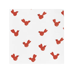 Papersoft Napkins Red Bird Cocktail Napkins (pack Of 20)