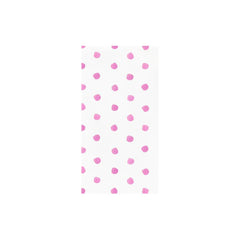 Papersoft Napkins Dot Pink Guest Towels (Pack of 20)