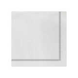 Papersoft Napkins Fringe Gray Dinner Napkins (pack Of 20)