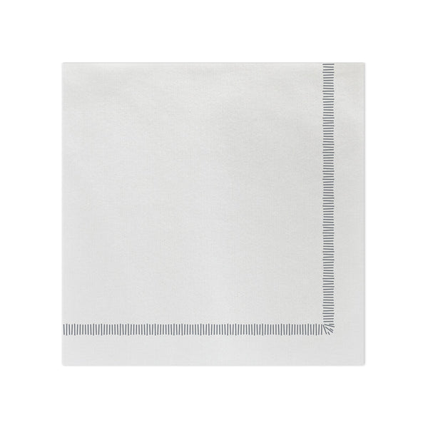 Papersoft Napkins Fringe Gray Dinner Napkins (pack Of 20)