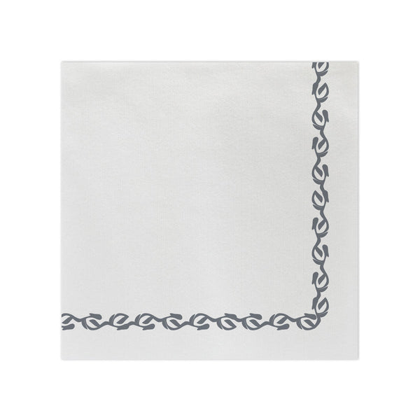 Papersoft Napkins Florentine Gray Dinner Napkins (pack Of 20)