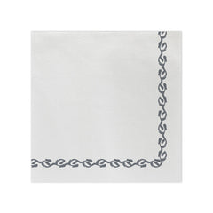 Papersoft Napkins Florentine Gray Dinner Napkins (pack Of 20)