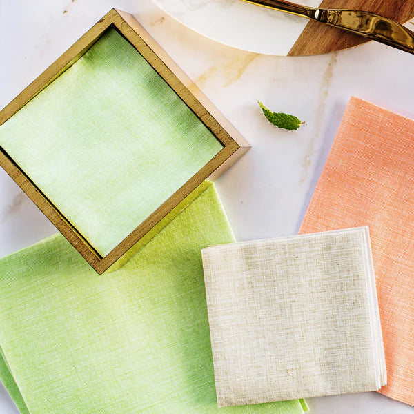 Papersoft Napkins Easy Green Cocktail Napkins (Pack of 20)