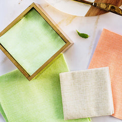 Papersoft Napkins Easy Green Cocktail Napkins (Pack of 20)