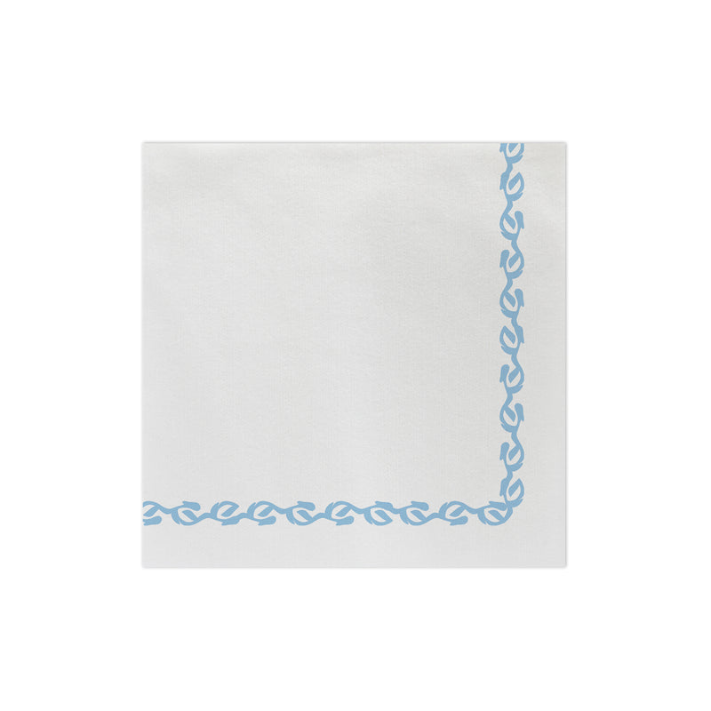 Papersoft Napkins Florentine Light Blue Dinner Napkins (pack Of 20)