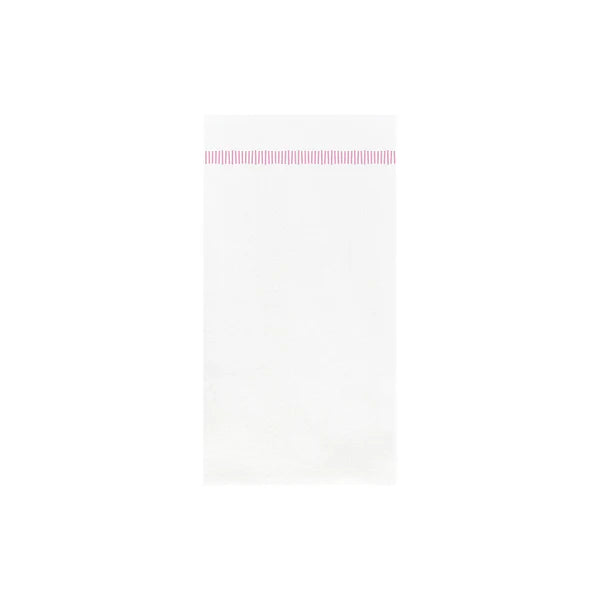 Papersoft Napkins Fringe Pink Guest Towels (Pack of 20)