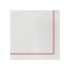 Papersoft Napkins Fringe Red Dinner Napkins (pack Of 20)