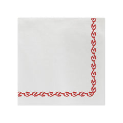 Papersoft Napkins Florentine Red Dinner Napkins (pack Of 20)