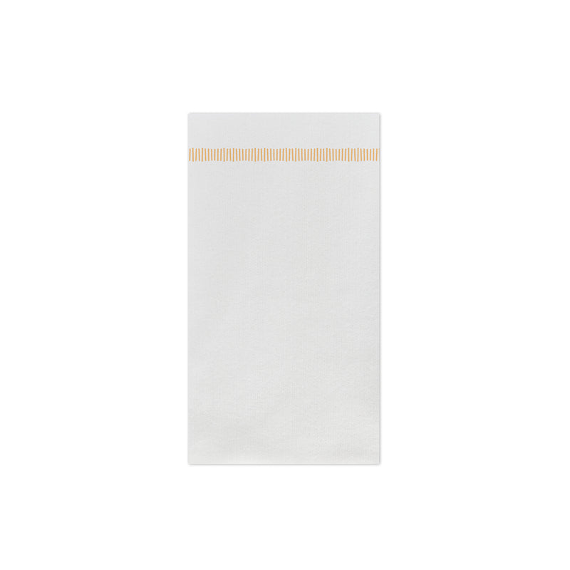 Papersoft Napkins Fringe Yellow Guest Towels (pack Of 20)