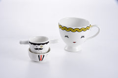 Gift Collection Tea Couple – Mug And Tea Bag Holder