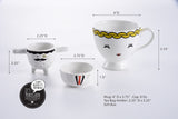 Gift Collection Tea Couple – Mug And Tea Bag Holder