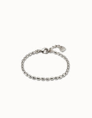Oval Link Chain Charm Bracelet - Gold