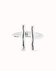 Bangle Bracelet With Two Long Tubes