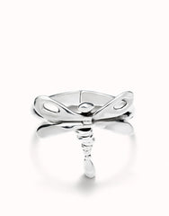 Bangle Bracelet With a Dragonfly