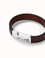 Leather Bracelet With Clasp