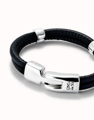 Double Strand Leather Bracelet