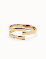 18K Gold Plated Bangle Bracelet
