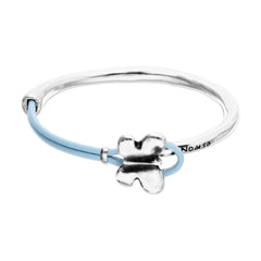 Silver and Blue Flutter Bracelet