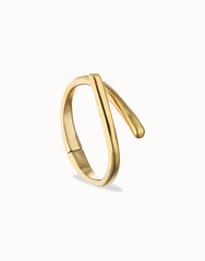 18K Gold Alloy Bracelet In The Shape Of A Tube