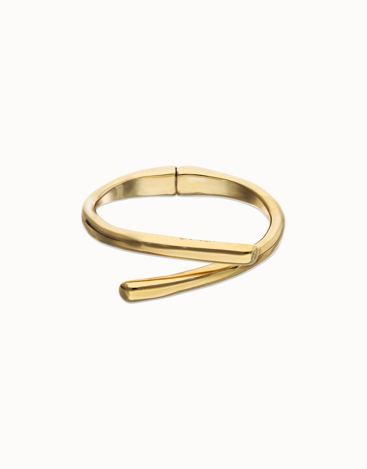 18K Gold Alloy Bracelet In The Shape Of A Tube