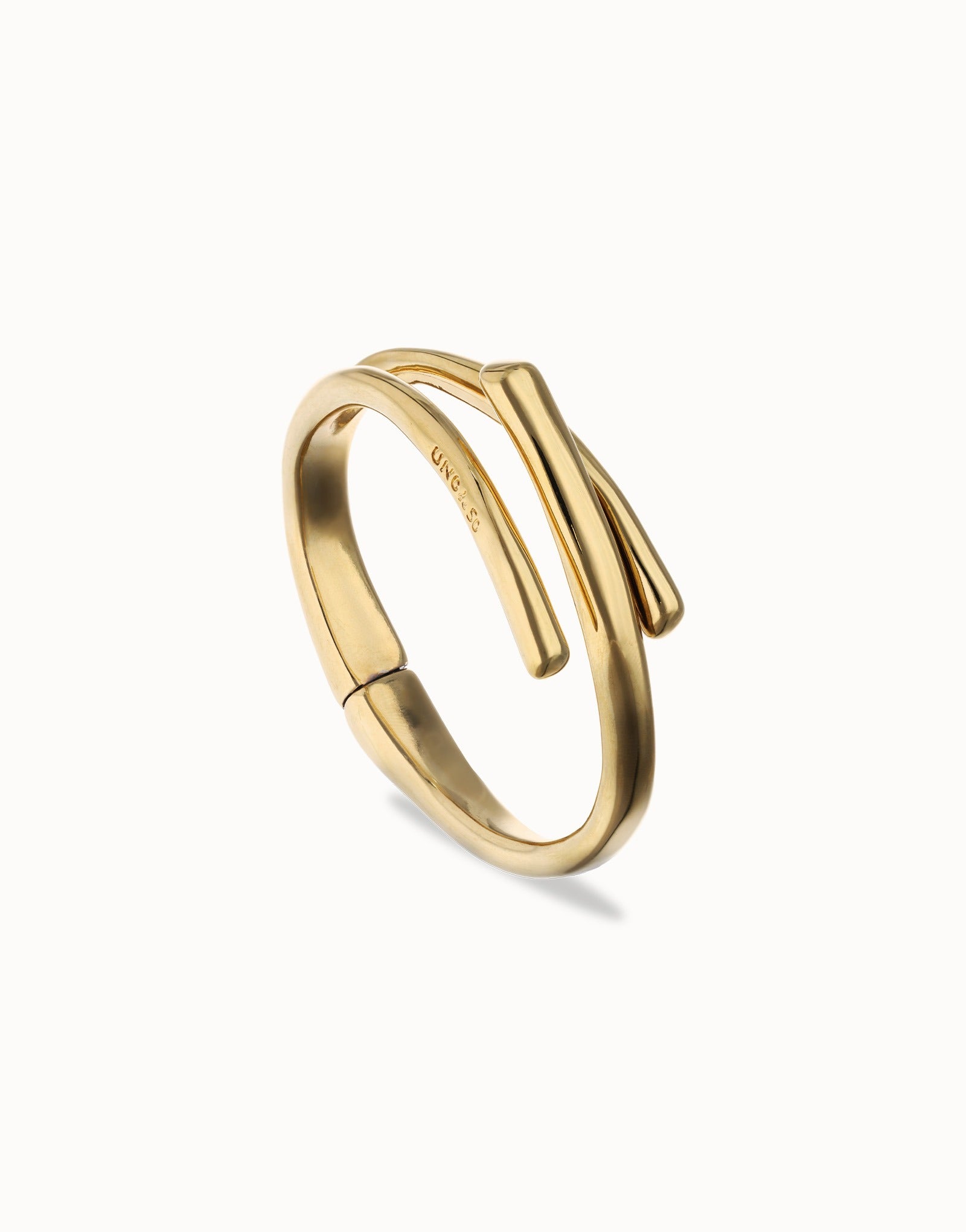 18K Gold Alloy Bracelet In The Shape Of A Tube – Dalmazio Design