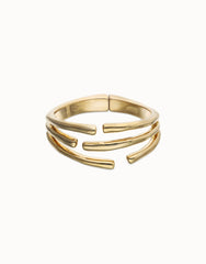 18K Gold Alloy Bracelet In The Shape Of A Tube