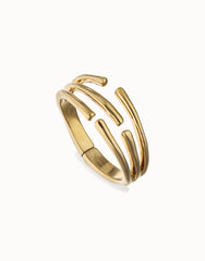 18K Gold Alloy Bracelet In The Shape Of A Tube