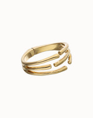 18K Gold Alloy Bracelet In The Shape Of A Tube