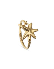 Bracelet Stellaris Bangle With Starfish - Gold