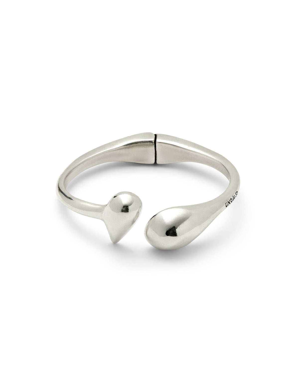Bracelet Originia Bangle Bracelet With Rounded Shapes - Silver
