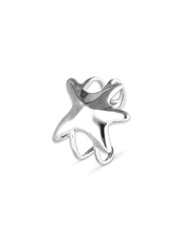Bracelet Starborn Doble Bangle Bracelet With Starfish - Silver