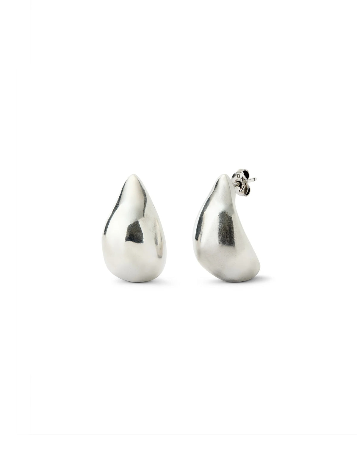 Earrings Corium Drop-Shaped Earrings - Silver