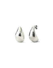 Earrings Corium Drop-Shaped Earrings - Silver